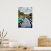 Ruderboote, die auf der Ross Burg in Killarney co Poster (Küche)