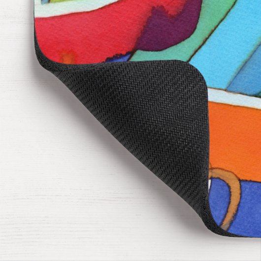 Ruderboote Mousemat Mousepad (Ecke)