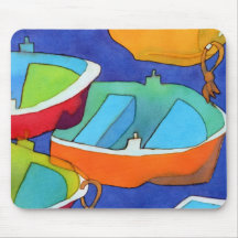 Ruderboote Mousemat