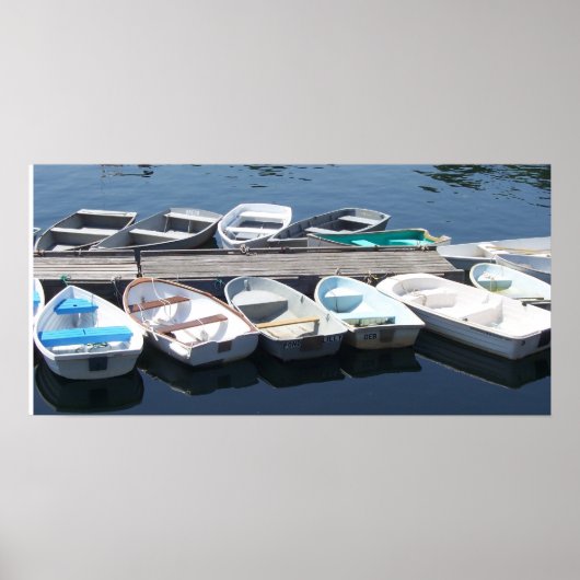 Ruderboote Poster (Vorne)