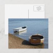 Ruderboote Postkarte (Vorne/Hinten)