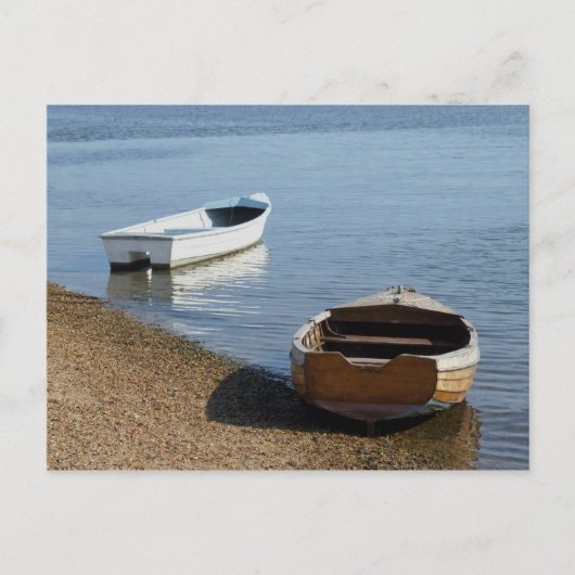 Ruderboote Postkarte (Vorderseite)