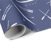 Ruderboote und Ruder, Coole Ruderboote Geschenkpapier (Rolleneckpunkt)