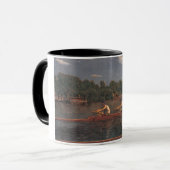 Ruderbootrennen am Fluss Tasse (Vorderseite Links)