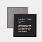 Rudercoach-Definition Magnet (Vorderseite/Rückseite)