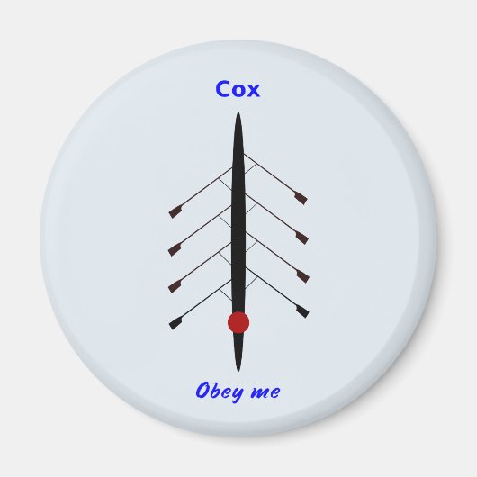 Rudercox gehorchen mir magnet (Vorne)