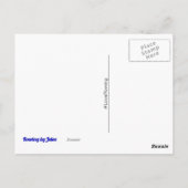 Rudercox gehorchen mir Sport Postkarte (Rückseite)