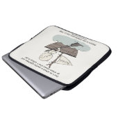 Rudere stromaufwärts laptopschutzhülle (Vorne Knopf)
