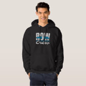 Ruderer Mannschaft Ruderer Hoodie (Vorne ganz)