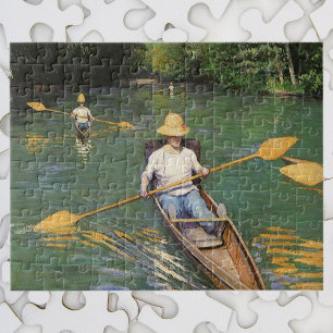 Ruderer von Gustave Caillebotte, Vintage Fine Art Puzzle