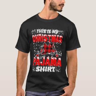 Rudergeschenk Das ist mein Weihnachtsjama T-Shirt