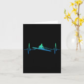 Ruderherz Karte (Gelbe Blume)