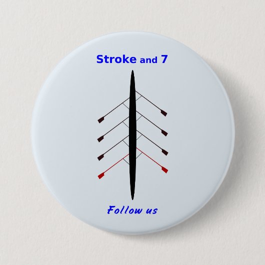 Ruderhub: sieben Sitze Button (Vorderseite)