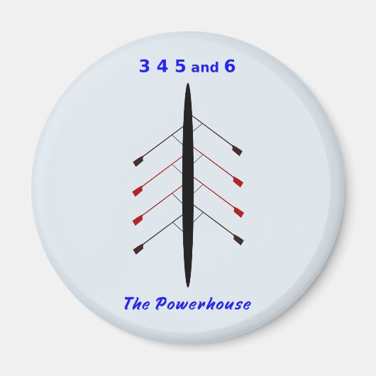 Ruderkraftsitze Magnet (Vorne)