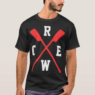 Rudermannschaft Ruderer Ruder Paddle Kayak Team T-Shirt