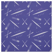 Rudermuster Blaue weiße Boote und Ohren Stoff (Muster)