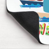 Rudern an der Veneta Mousepad (Ecke)