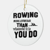 Rudern fantastischeres keramik ornament (Links)