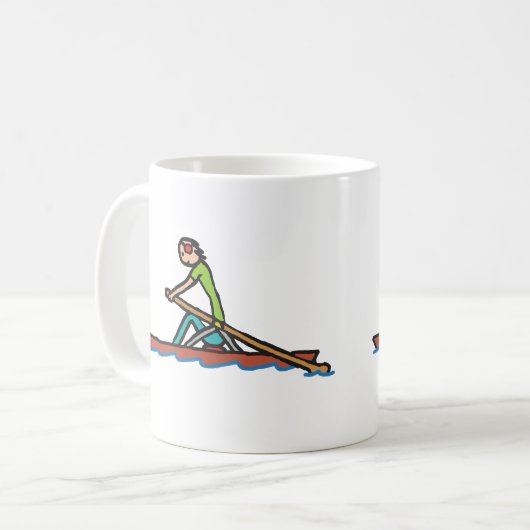 Rudern Kaffeetasse (Vorderseite Links)