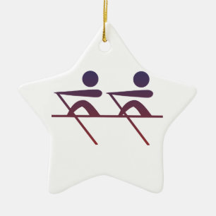Rudern Keramikornament