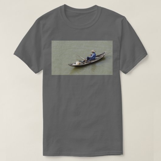 Rudern mit meiner Füße T-Shirt (Design vorne)
