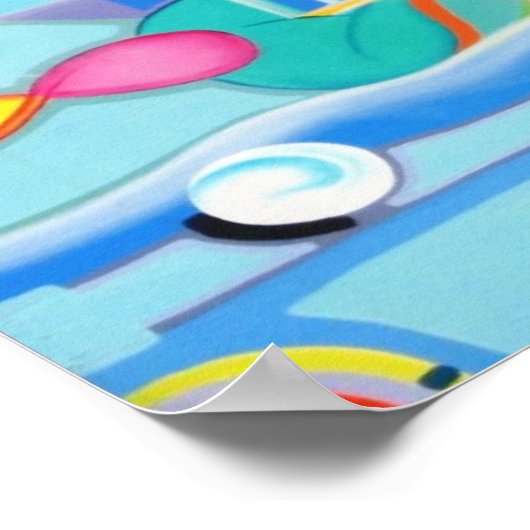 Rudern Poster (Ecke)