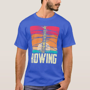 Rudern Rudersport Ruderer Crew retro vintage T-Shirt