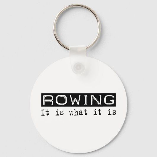 Rudern Schlüsselanhänger (Vorderseite)