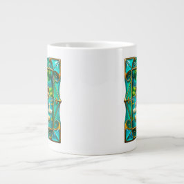 Rudernde Dame Tranquility Jumbo-Tasse