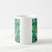 Rudernde Dame Tranquility Kaffeetasse (Mittel)