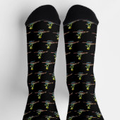 Rudernder Stockmann Socken (Oben)