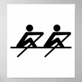 Ruderpaddel Poster (Vorne)