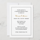 Ruderrowers Crew Team Wassersport Einladung (Rückseite)