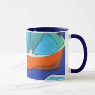 Rudersport-Boots-Tasse 2 Tasse