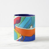 Rudersport-Boots-Tasse 2 Tasse (Zentrum)