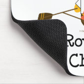 Rudersport-Küken Mousepad (Ecke)