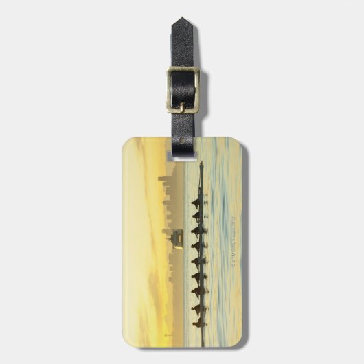 Rudersport-Team 2 Gepäckanhänger (Vorderseite vertikal)