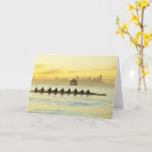 Rudersport-Team 2 Karte (Gelbe Blume)