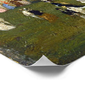 Ruderszene - E. Levy Fine Art Poster (Ecke)