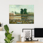 Ruderszene - E. Levy Fine Art Poster (Heimbüro)