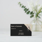 Rudertaube/ Turteltaube Karte zum Anpassen (Stehend Vorderseite)