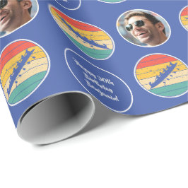 Ruderteam Crew Name Age Foto Sunset Geburtstag Geschenkpapier