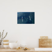 Ruderteam Poster (Küche)