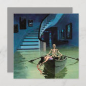 Rudertod ~ Einladungen (Vorne/Hinten)