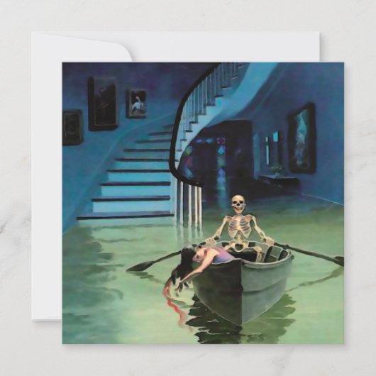 Rudertod ~ Einladungen (Vorderseite)