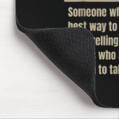 Rudertrainer-Definition Mousepad (Ecke)