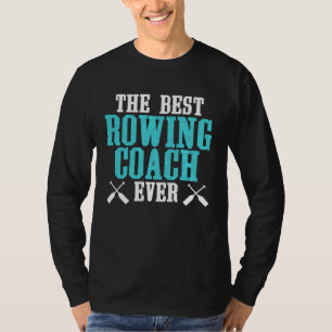 Rudertrainer Rudern Boot Ruderer Experte Grafik T-Shirt