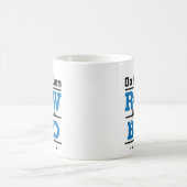 Ruderturm der Crew Sie sogar Row Bro Kaffeetasse (Mittel)