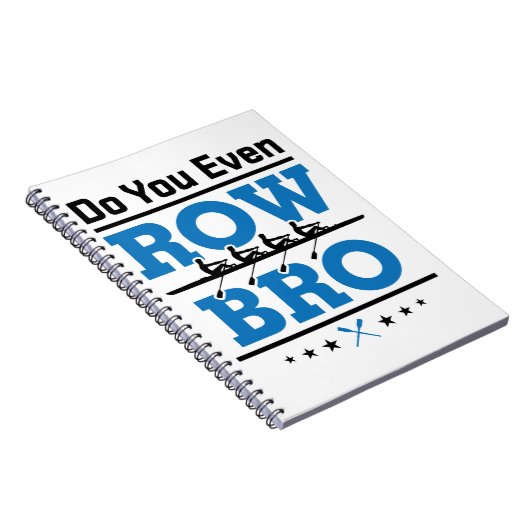 Ruderturm der Crew Sie sogar Row Bro Notizblock (Rechte Seite)