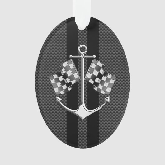 Ruderwettkampf nautisch in der schwarzen ornament (Vorderseite)